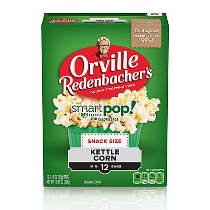 Orville Redenbacher's SmartPop Kettle Corn Popcorn Single Serve Bag - 12-1.16 Oz - Image 2