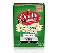 Orville Redenbacher's SmartPop Kettle Corn Popcorn Single Serve Bag - 12-1.16 Oz