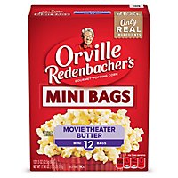 Orville Redenbacher's Movie Theater Butter Microwave Popcorn Single Serve Bag - 12-1.5 Oz - Image 2