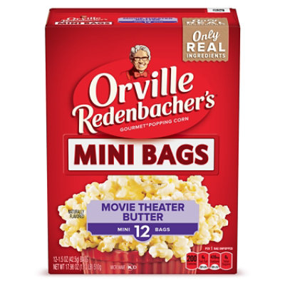 Orville Redenbacher's Movie Theater Butter Microwave Popcorn Mini Bags - 12-1.5 Oz - Image 1