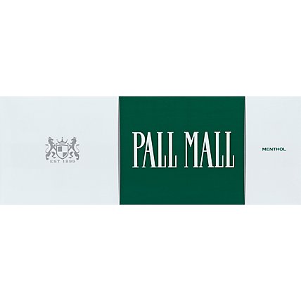 Pall Mall Cigarettes Menthol White 100s Box - Carton - Image 2