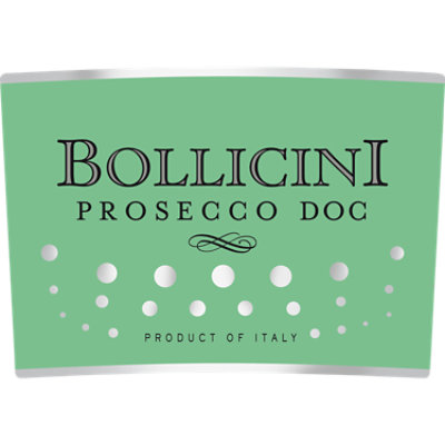 Bollicini Prosecco Wine Bottle - 750 Ml - Image 2