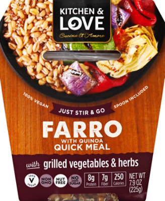 Cucina & Amore Farro Grld Veg - 7.9 Oz - Image 2