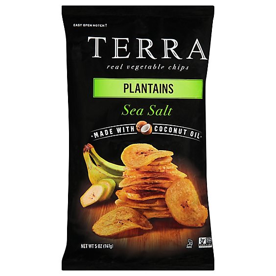TERRA Sea Salt Plantain Chips - 5 Oz
