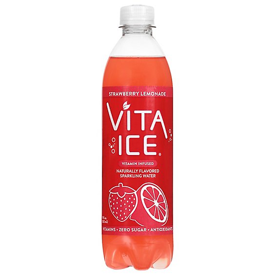 Vita Ice Strawberry Lemonade - 16.9 Fl. Oz.