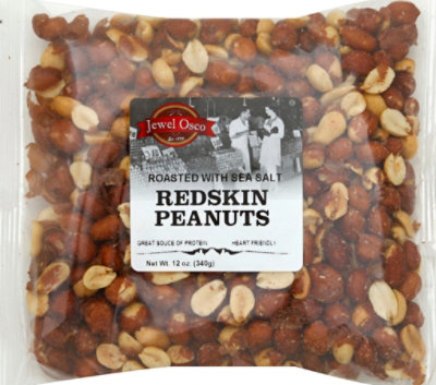 Peanuts Redskin Roasted Salted - 12 Oz - Image 2