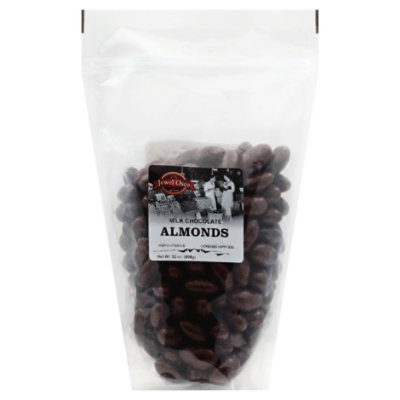 Milk Choc Almond Zip Bag - 32 Oz - Image 1