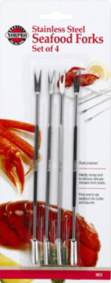 Seafood Forks/Picks 4 Pcs - Each - Image 2