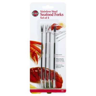 Seafood Forks/Picks 4 Pcs - Each - Image 1