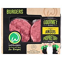 Wahlburger Beef Ground Beef Patties 80% Lean 20% Fat - 1.3 Lb - Image 3