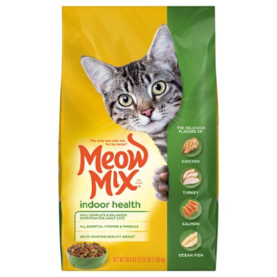 Meow Mix Cat Food Dry Indoor Formula - 50.4 Oz - Image 3