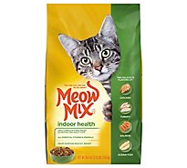 Meow Mix Cat Food Dry Indoor Formula - 50.4 Oz