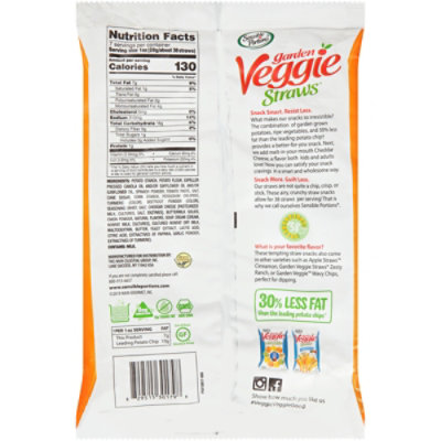 Sensible Portions Cheddar Cheese Garden Veggie Straws - 7 Oz - Image 5