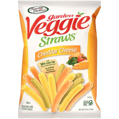 Sensible Portions Cheddar Cheese Garden Veggie Straws - 7 Oz - Image 2