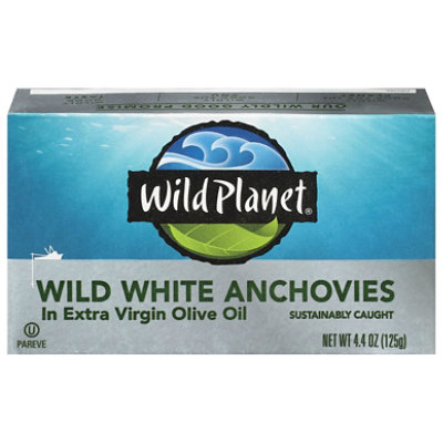 Wild Planet Anchovy Fish Portion Canned - 4.4 Oz - Image 3