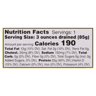 Wild Planet Wild Yellowtail - 4.38 Oz - Image 4