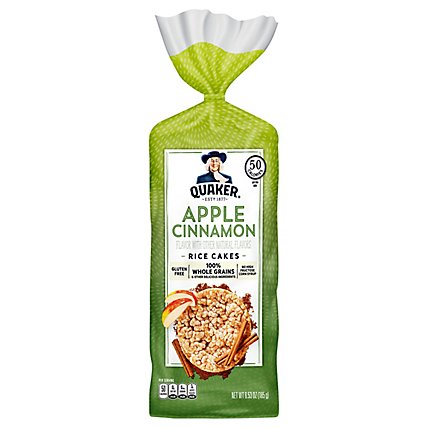 Quaker Rice Cake Apple Cinnamon - 6.53 Oz - Image 2