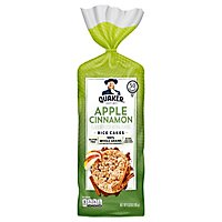 Quaker Rice Cake Apple Cinnamon - 6.53 Oz - Image 1