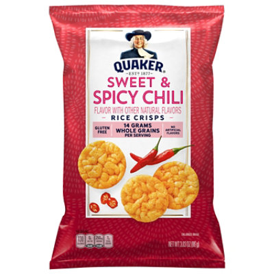 Quaker Popped Rice Crisps Gluten Free Sweet & Spicy Chili - 3.03 Oz - Image 3