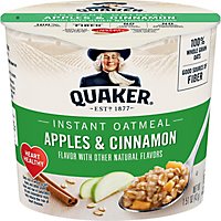 Quaker Oatmeal Apple Cinnamon Instant Express Cups - 1.51 Oz - Image 2