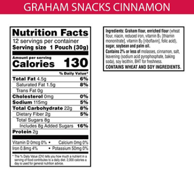 Kellogg's Paw Patrol Cinnamon Graham Snacks - 12 Count - Image 8