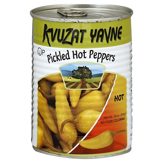 Kvuzat Hot Peppers - 19 Oz