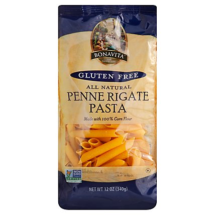 Bonavita Penne Rigate Gluten Free Pasta, 12 Oz - 12 Oz - Image 1