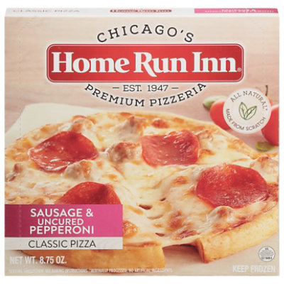 Home Run Inn Pizza 6 Inch Sausage & Pepperoni Frozen - 9 Oz - Image 3