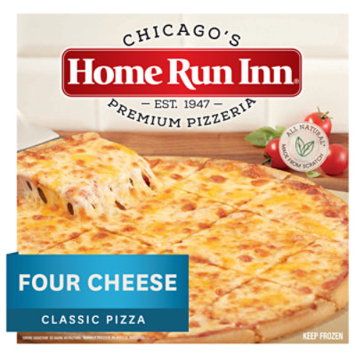 Home Run Inn Pizza 12 Inch Classic 4 Cheese Frozen 27 Oz Jewel Osco