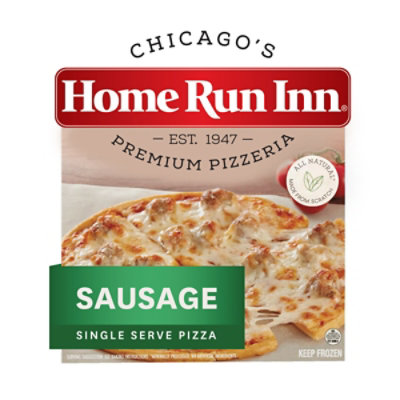 Home Run Inn Pizza 6 Inch Ultra Thin Crust Sausage Frozen - 5 Oz - Image 2