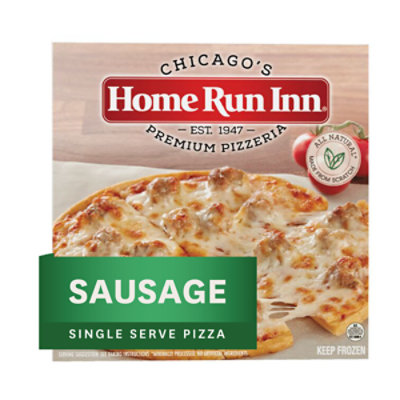 Home Run Inn Pizza 6 Inch Ultra Thin Crust Sausage Frozen - 5 Oz - Image 1