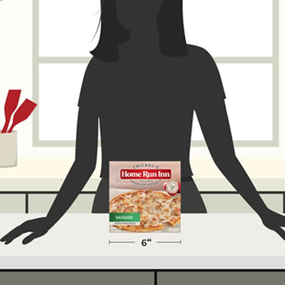 Home Run Inn Pizza 6 Inch Ultra Thin Crust Sausage Frozen - 5 Oz - Image 3