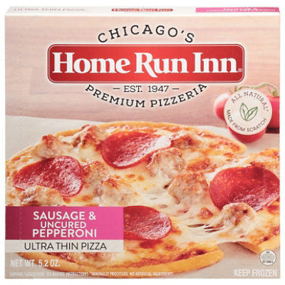 Home Run Inn Pizza 6 Inch Sausage & Pepperoni Frozen - 5.2 Oz - Image 3