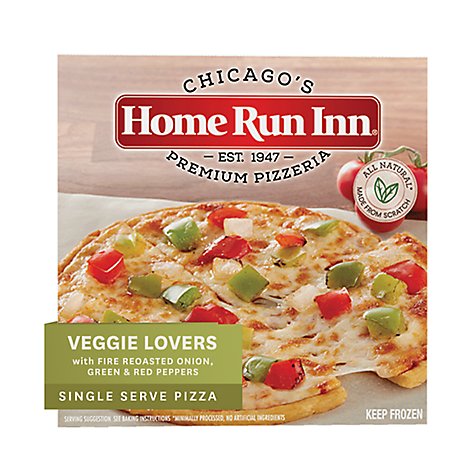 Home Run Inn Pizza 6 Inch Ultra Thin Crust Supreme Frozen - 5 Oz