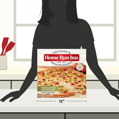 Home Run Inn Pizza Ultra Thin Crust Cheese Supreme Frozen - 18 Oz - Image 2
