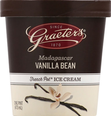 Graeters Vanilla Bean Ice Cream - 16 Oz - Image 2
