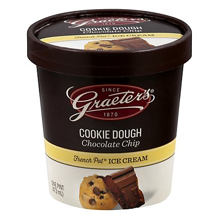 Graeters Cookie Dough Ice Cream - 16 Oz - Image 3