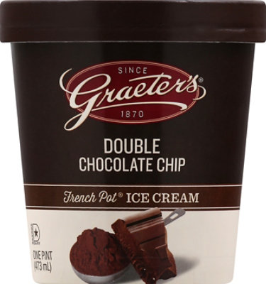 Graeters Double Chocolate Chip - 16 Oz - Image 2