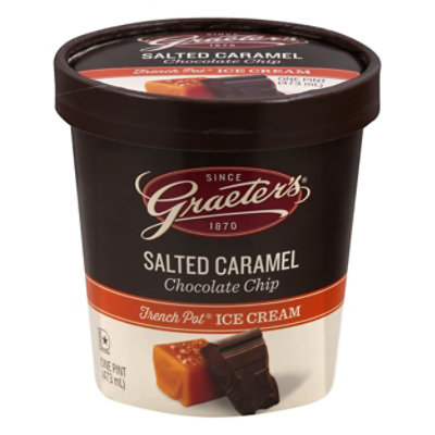 Graeters Salted Caramel - 16 Oz - Image 3