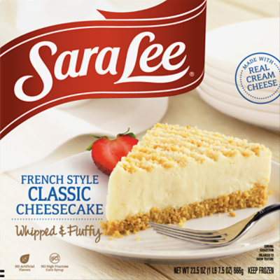 Sara Lee Cheesecake French Whipped & Fluppy Classic - 23.5 Oz - Image 1