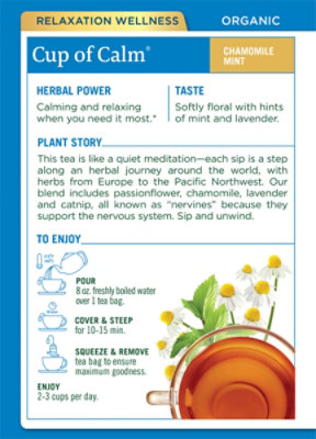 Traditiona Tea Cup Of Calm - 16 Count - Image 4