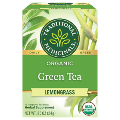 Traditiona Tea Grn Lemongras - 16 Count - Image 2