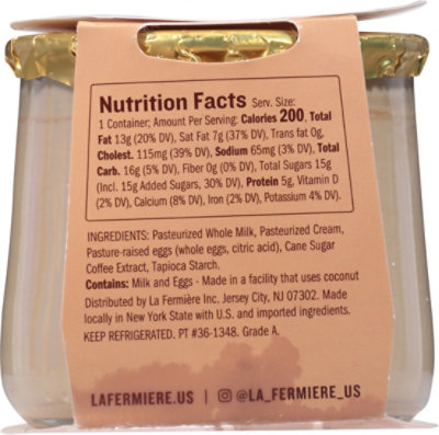 La Fermiere Creme Cafe French Desserts - 4.4 Oz - Image 6