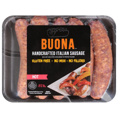 Buona Beef Hot Italian Sausage - 19 Oz - Image 3