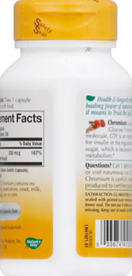Natures Way Gtf Chromium 200 - 100 Count - Image 3