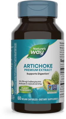 Natures Way Std Artichoke - 60 Count - Image 1