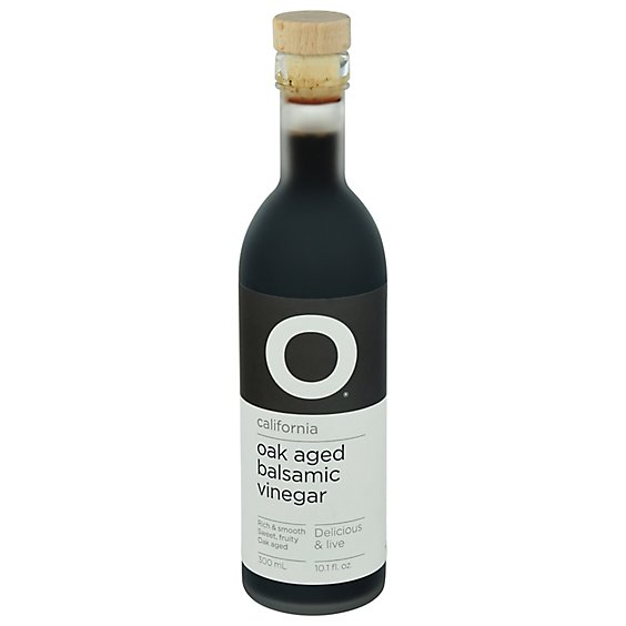 O Olive Oil & Vinegar Vinegar Balsamic Oak Aged Bottle - 10.1 Fl. Oz.