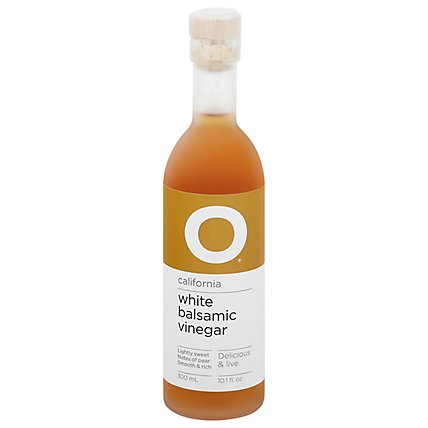 O Olive Oil & Vinegar Vinegar Balsamic White Bottle - 10.1 Fl. Oz. - Image 3
