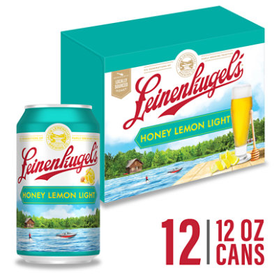 Leinenkugel's Honey Lemon Light Craft Beer 4% ABV Cans - 12-12 Fl. Oz. - Image 1