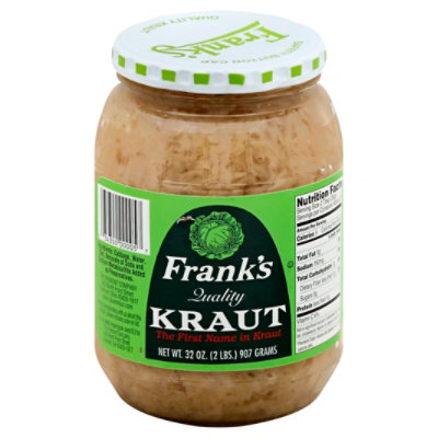 Franks Kraut Sauerkraut - 32 Oz - Image 1